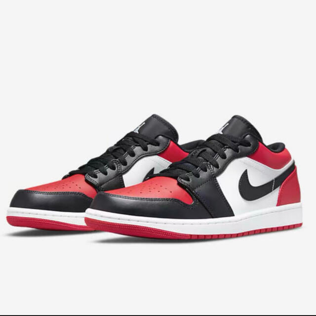 Nike Air Jordan 1 Low Bred Toe ジョーダン1