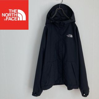 ザノースフェイス(THE NORTH FACE)のノースフェイス マウンテンパーカー ブラック レディースL(ナイロンジャケット)