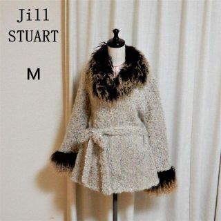 ジルスチュアート(JILLSTUART)の【新品】ジルスチュアート　Jill　STUART ふわふわコーディガン(ノーカラージャケット)