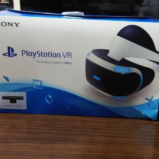 プレイステーションヴィーアール(PlayStation VR)のプレステVR★カメラ同梱版★ジャンク品(家庭用ゲーム機本体)