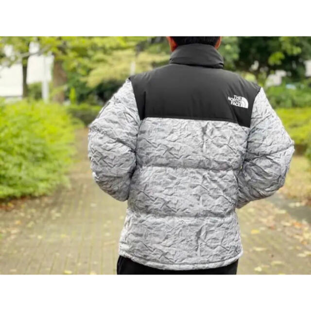 ノースフェイス NOVELTYNUPTSE DOWNJACKET WHITE L 人気アイテム www