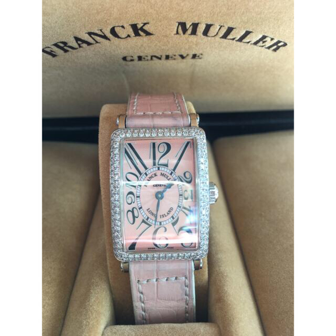 FRANCK MULLER(フランクミュラー)のフランクミュラー FRANCK MULLER ロングアイランド ピンク 900 レディースのファッション小物(腕時計)の商品写真