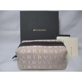 ブルガリ(BVLGARI)の新品 ブルガリ ポーチ ロゴマニア 化粧ポーチ 本物 箱付き ラッピングOK(ポーチ)