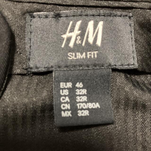 H&M(エイチアンドエム)の【H&M】スラックスパンツ黒SLIM FIT F☆大幅値下げ☆ レディースのパンツ(その他)の商品写真