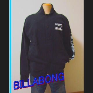 ビラボン(billabong)の新品 ビラボン スウェット ジャケット スタジャン メンズ 黒(スウェット)