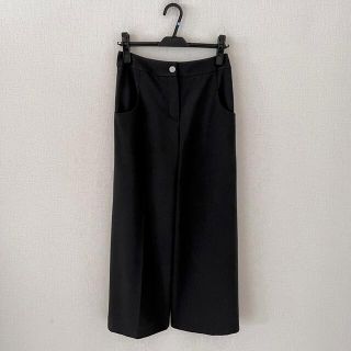美品!Reneルネカジュアルワイドパンツ ネイビー36 フォクシー