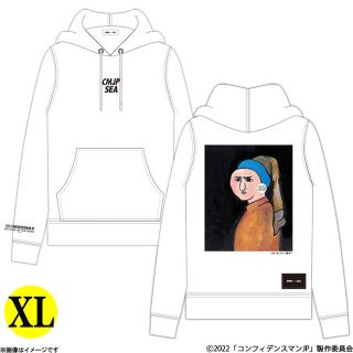 コンフィデンスマンjp × WDS  Hoodie White XL