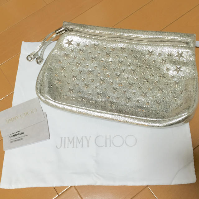 JIMMY CHOO(ジミーチュウ)のJIMMY CHOO💓クラッチ レディースのバッグ(クラッチバッグ)の商品写真