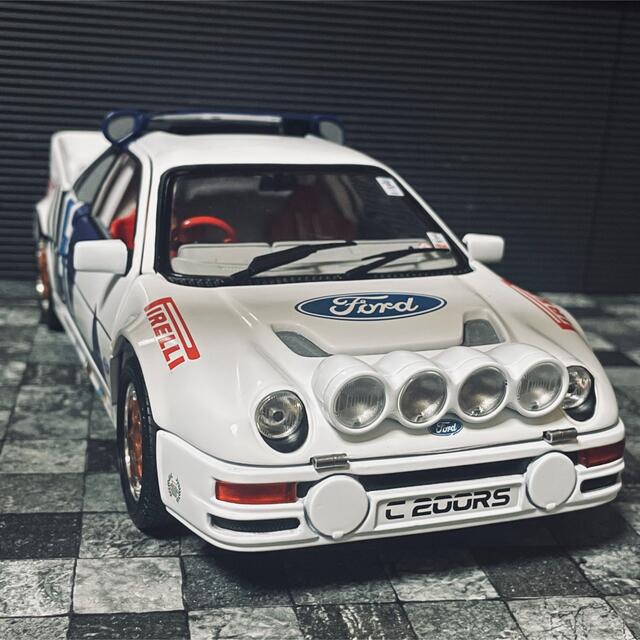 激レア 1 18 Ricko フォード Rs0 ラリー 1986