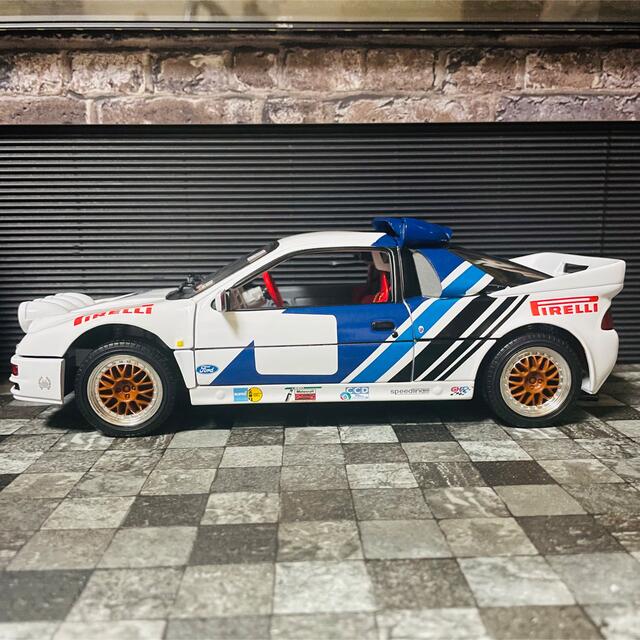 激レア 1 18 Ricko フォード Rs0 ラリー 1986