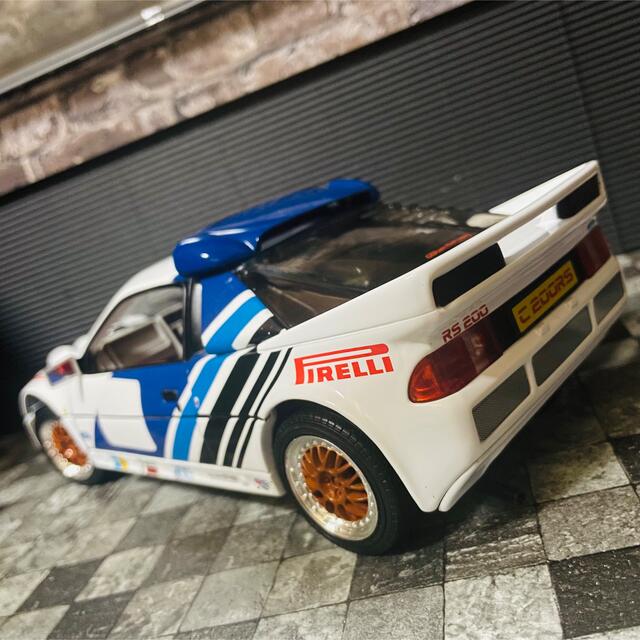 激レア 1 18 Ricko フォード Rs0 ラリー 1986