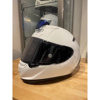 通販激安店舗 SHOEI X-Fourteen L 59-60cm 白 中古美品 ヘルメット