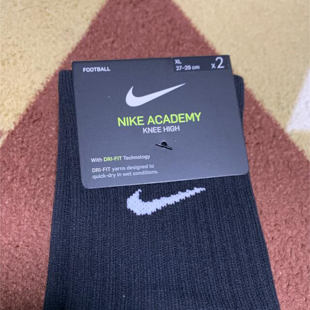 NIKE(ナイキ)の新品  ナイキ　NIKE  サッカーソックス  ２７〜２９cm‼２足セット‼ スポーツ/アウトドアのサッカー/フットサル(ウェア)の商品写真