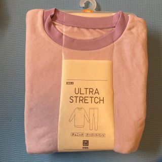 ユニクロ(UNIQLO)のUNIQLO 110 ウルトラストレッチ　チュニックセット(パジャマ)