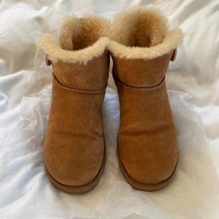 アグ(UGG)のアグ　ムートン　茶色　27センチ(ブーツ)