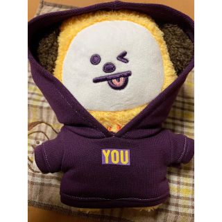 ボウダンショウネンダン(防弾少年団(BTS))のBT21 公式　たっとん CHIMMY Sサイズ　ラインフレンズ　紫フーディ付き(アイドルグッズ)