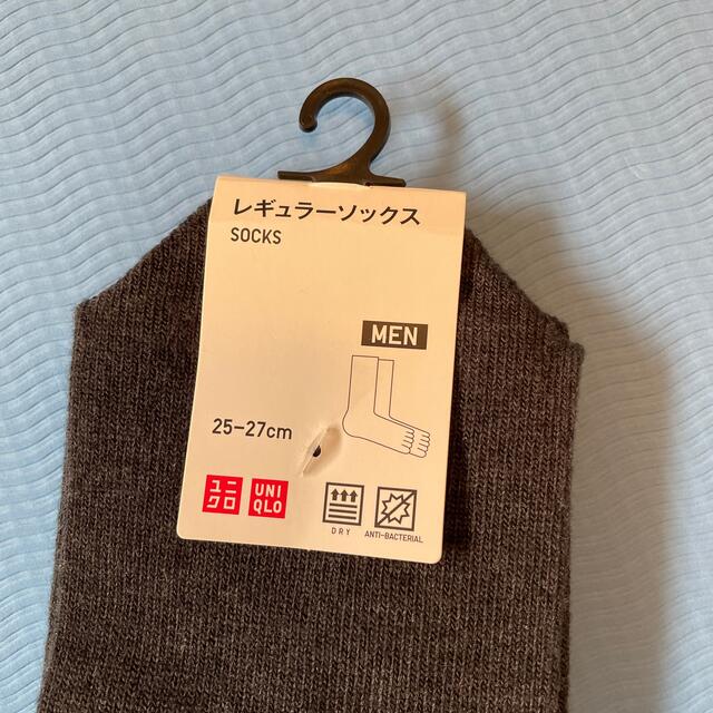 UNIQLO(ユニクロ)のUNIQLO レギュラーソックス　5本指　新品未使用 メンズのレッグウェア(ソックス)の商品写真