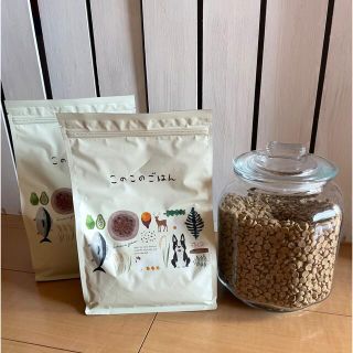 このこのごはん3.5kg(1kg×2袋＋おまけ1.5kg)(ペットフード)