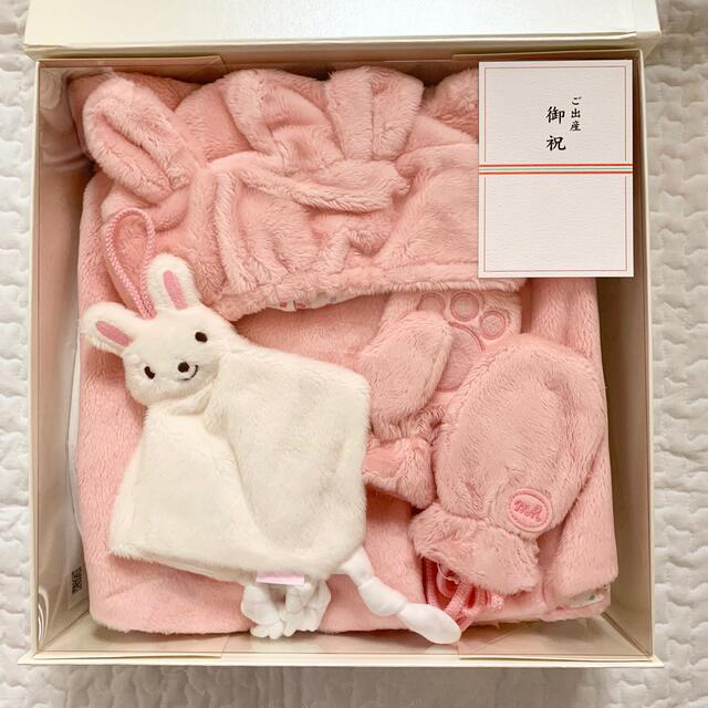 ミキハウス　ポンチョ　おもちゃ　手袋　出産祝い