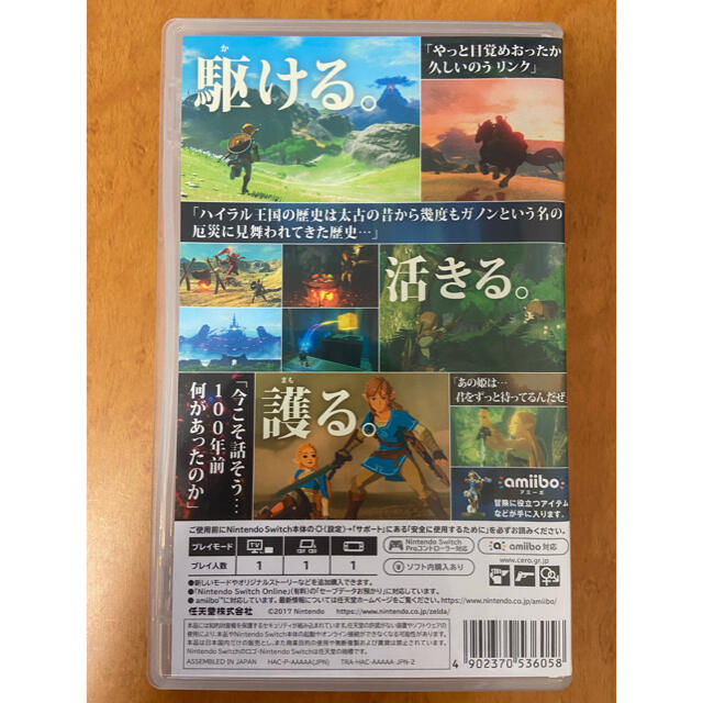 ゼルダの伝説 ブレス オブ ザ ワイルド Switch