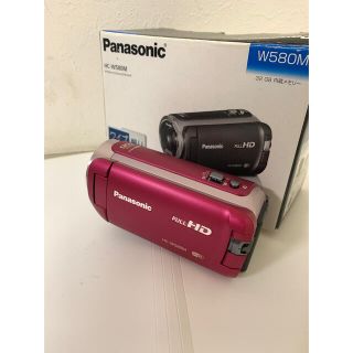 パナソニック(Panasonic)のPanasonic  デジタルハイビジョン ビデオカメラ HC-W580M-P(ビデオカメラ)