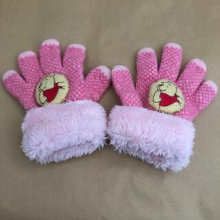 ディズニー(Disney)のキッズ手袋 プーさん ピンク(手袋)