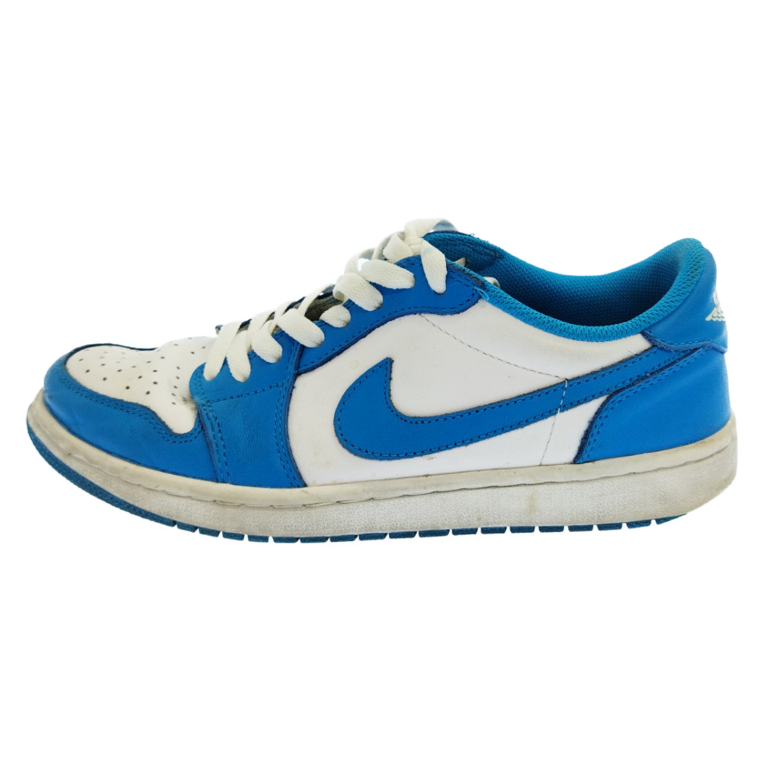 NIKE SB ナイキエスビー AIR JORDAN 1 LOW QS UNC Eric Koston CJ7891-401 エスビー エアジョーダン1 ローカットスニーカー ノースカロライナ エリックコストン ホワイト/ブルー