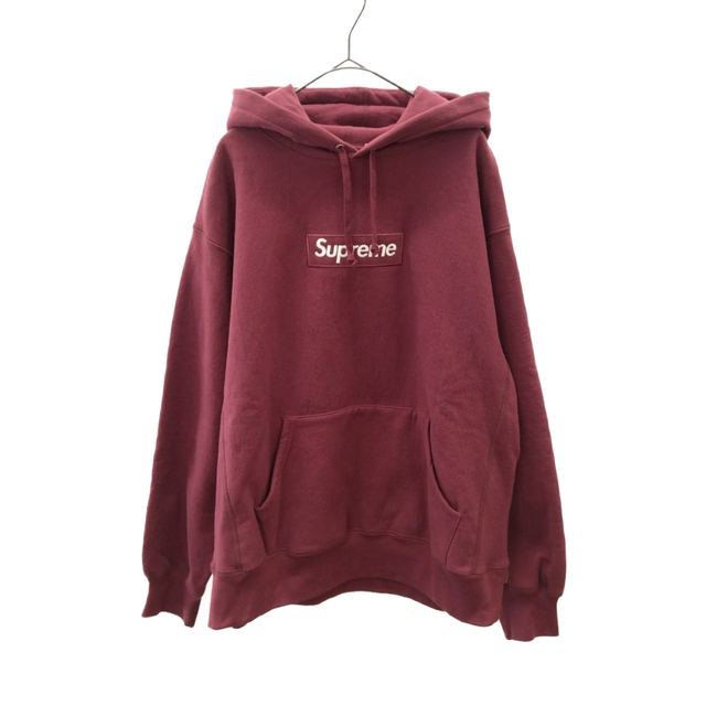 定番のお歳暮＆冬ギフト シュプリーム SUPREME Supreme 21AW プラム パーカー ボックスロゴフーデッドシャツ Plum  Sweatshirt Hooded Logo Box パーカー