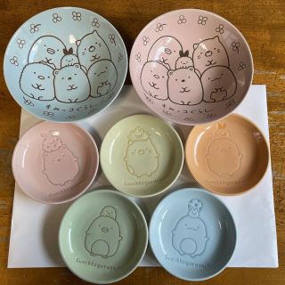 すみっコぐらし　ペアボウル＆小皿セット(食器)