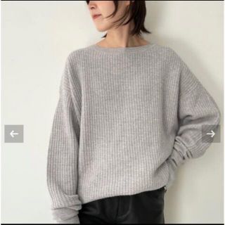 今季新作 アパルトモン ボートネック Wide Knit