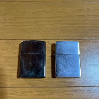 ジッポー(ZIPPO)のzippo クロームメッキ　シルバー(タバコグッズ)