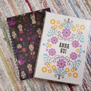 アナスイ(ANNA SUI)のANNA SUI　ノベルティ　非売品　ノート　２冊　A5　未開封(ノベルティグッズ)