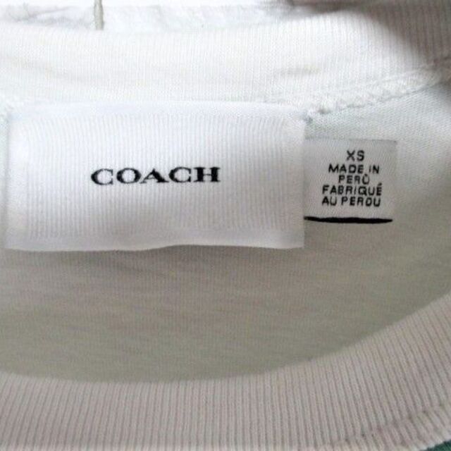 COACH - ☆COACH コーチ ブランド ビッグロゴ ロゴ Tシャツ 半袖