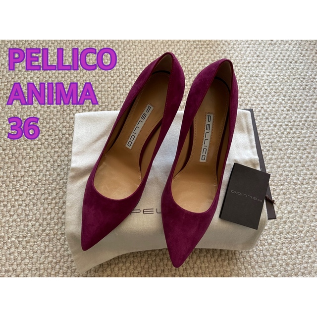 【新品未使用】新木型 PELLICO ペリーコ ANIMA アニマ ヒール 36 ハイヒール+パンプス