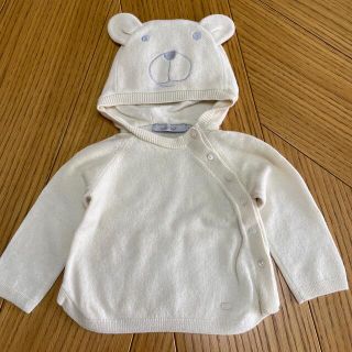 ディオール(Dior)のbabyDior ベアフードニット🧸 12M(ニット/セーター)