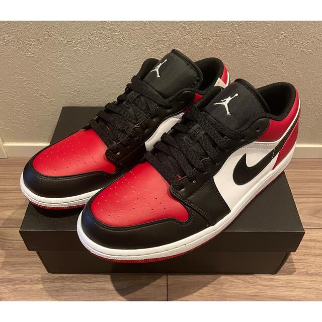 Nike Air Jordan 1 Low Bred Toe ナイキ ジョーダン スニーカー