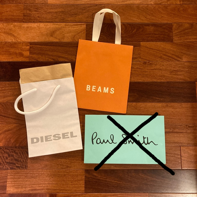 BEAMS(ビームス)のはなファン様専用　ディーゼル　ビームス　バカラ　スワロフスキー　ショッパー レディースのバッグ(ショップ袋)の商品写真