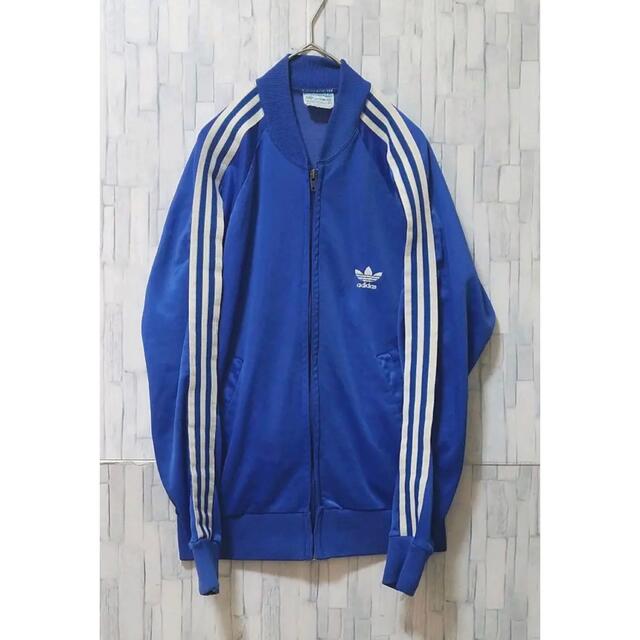オールド アディダス ジャージ トラックジャケット ATP 70s M ブルー オールド アディダス ジャージ トラックジャケット ATP 70s M ブルー