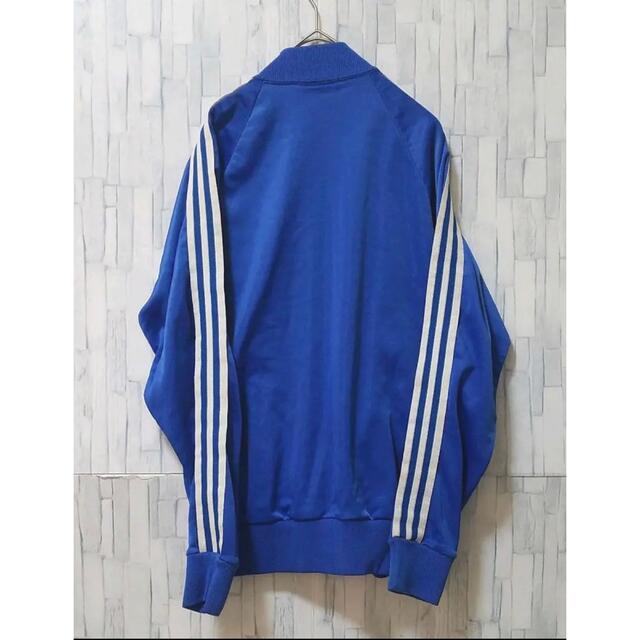 オールド アディダス ジャージ トラックジャケット ATP 70s M ブルー オールド アディダス ジャージ トラックジャケット ATP 70s M ブルー