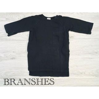 ブランシェス(Branshes)のBRANSHES＊ブラックチュニック(Tシャツ/カットソー)