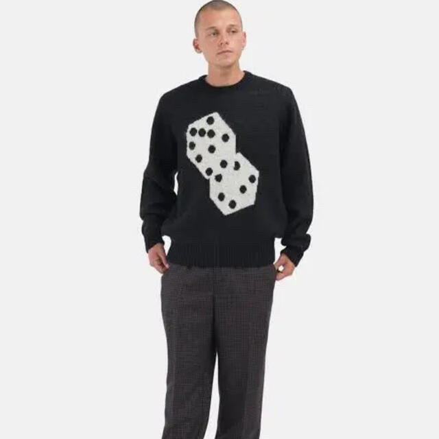 STUSSY - stussy dice mohair sweater サイコロセーターの通販 by M's