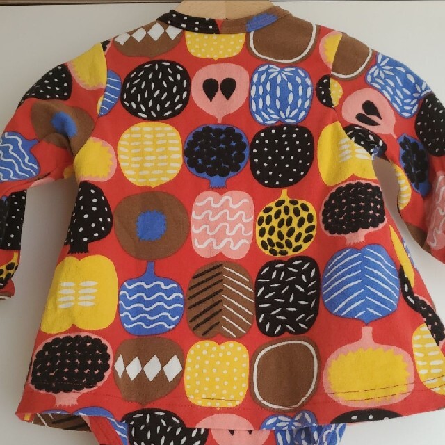 marimekko(マリメッコ)のmarimekko　マリメッコ　ロンパース　ワンピース　60 新生児　ベビー キッズ/ベビー/マタニティのベビー服(~85cm)(ロンパース)の商品写真