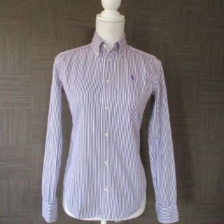 ラルフローレン(Ralph Lauren)のラルフローレン RALPH LAUREN 長袖シャツ 2 美品 パープル(シャツ/ブラウス(長袖/七分))