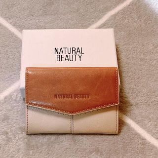 ナチュラルビューティー(NATURAL BEAUTY)のNATURAL BEAUTY カードケース　バイカラー(名刺入れ/定期入れ)