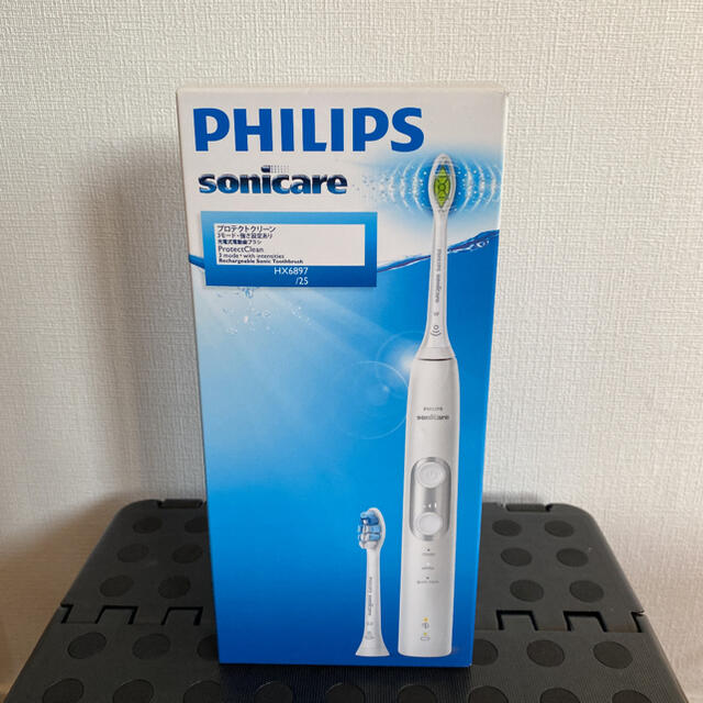 PHILIPS(フィリップス)の【未開封】PHILIPS 電動歯ブラシ　Sonicare HX6897/25 スマホ/家電/カメラの美容/健康(電動歯ブラシ)の商品写真