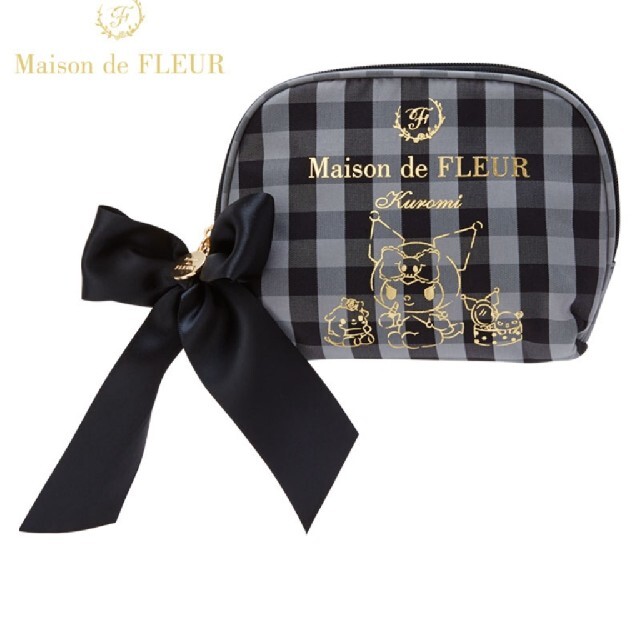 Maison de FLEUR(メゾンドフルール)の【新品】Maison de FLEUR♡サンリオコラボ　ポーチ レディースのファッション小物(ポーチ)の商品写真