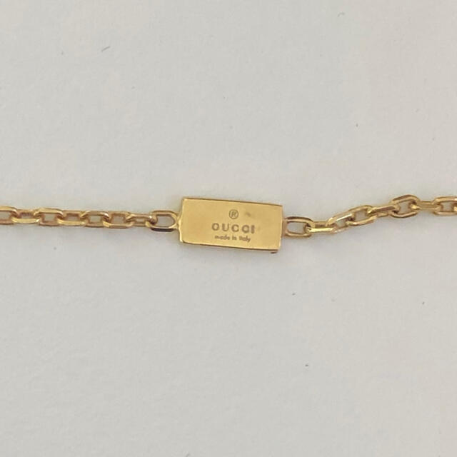 GUCCI グッチ 18金 キューブ ネックレス シトリン