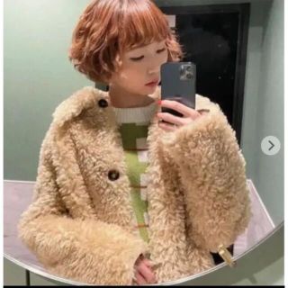 ザラ ファーコート(レディース)(ベージュ系)の通販 100点以上 | ZARA