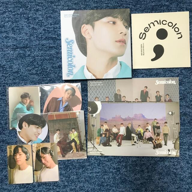 SEVENTEEN(セブンティーン)のSEVENTEEN ミンギュ セミコロン セット エンタメ/ホビーのCD(K-POP/アジア)の商品写真