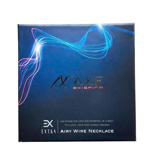 AXF アクセフ EX Airyワイヤーネックレス　シルバー　Sサイズ